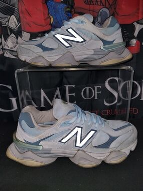 New Balance 9060 Chrome Blue  Men's Athletic Sneakers
